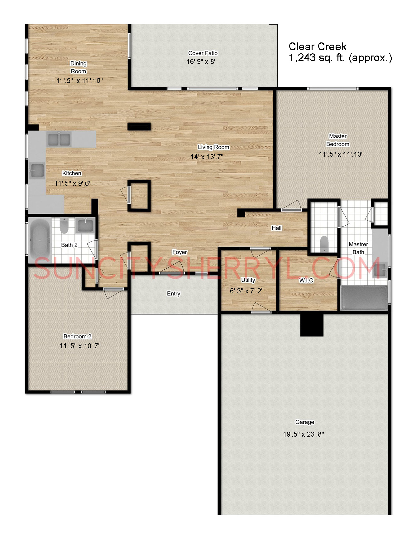 Sun City Hilton Head Floor Plan Clear Creek